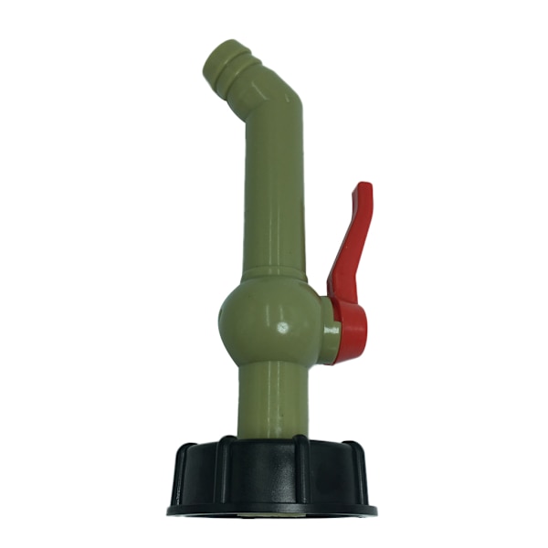 1/2/3 1000L IBC-tankventil Vattenadapter 60mm intern grov 25mm 1Set