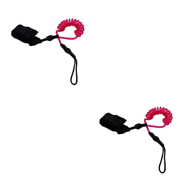 1/2/3/5 Raft Stretch Rep med Elastiskt koppel Pålitlig och Rose Red 45cm 2PCS