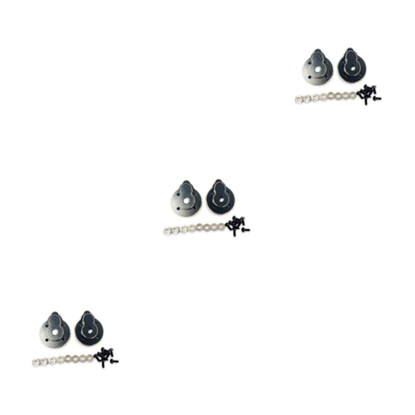 1/3 2st Koppar Mässing Motvikt CR18P Bakre navhållare För 3Set