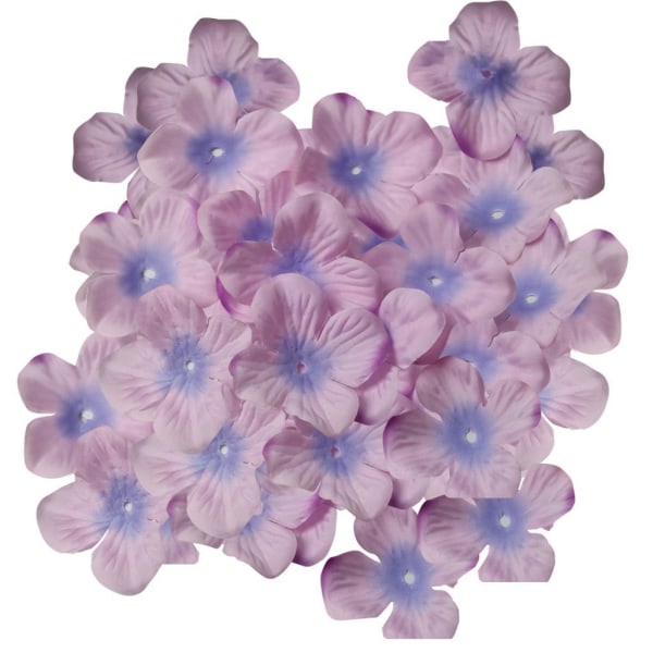 1/2/3 500 st konstgjorda rosenblad för DIY-hårbåge Lavender 1Set