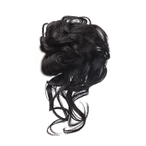 1/2/3/5 stökigt lockigt hårbulle Lätt att för alla tillfällen Claw natural black 5Set