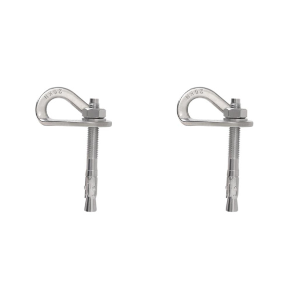 1/2/3 Heavy Duty Klätterhängare och För Bolt för utomhusbruk 2Set