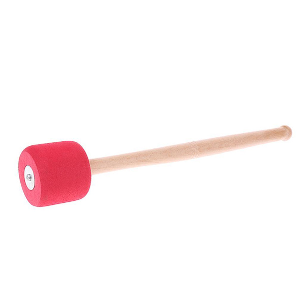 1/2 Bass Drum Mallet Stick Foam Mallet Percussion med trä 1Set