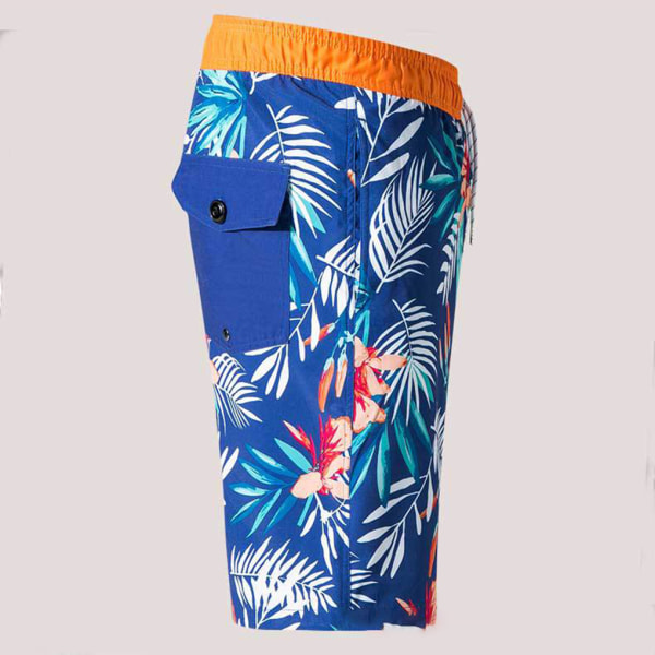 Beach Shorts Pojkar Sommar Shorts Byxor Casual Style Byxa Blue L