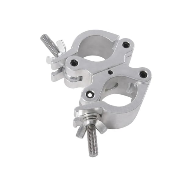1/3/5 DJ Light Clamps Dubbel vridbar klämma för 1,25-1,38 tum Silver 1Set