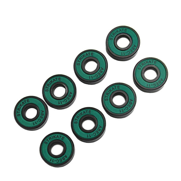 1/2/3/5 8st Skateboardlager 8mm Precision Storlek ABEC-11 för Green 22mm 1Set
