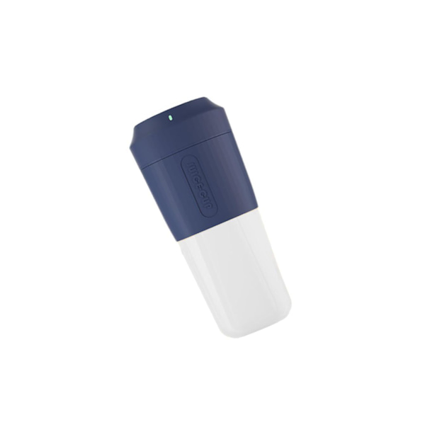 1/3 400ml Bärbar Mini Juicer USB Uppladdningsbar Blender Mixer Blue 9x20cm 1Set