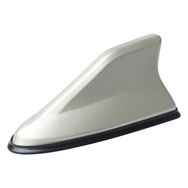 1/2 Shark Fin Antenn Universal Bil Dekorativ Vattentät Auto gold 1Set