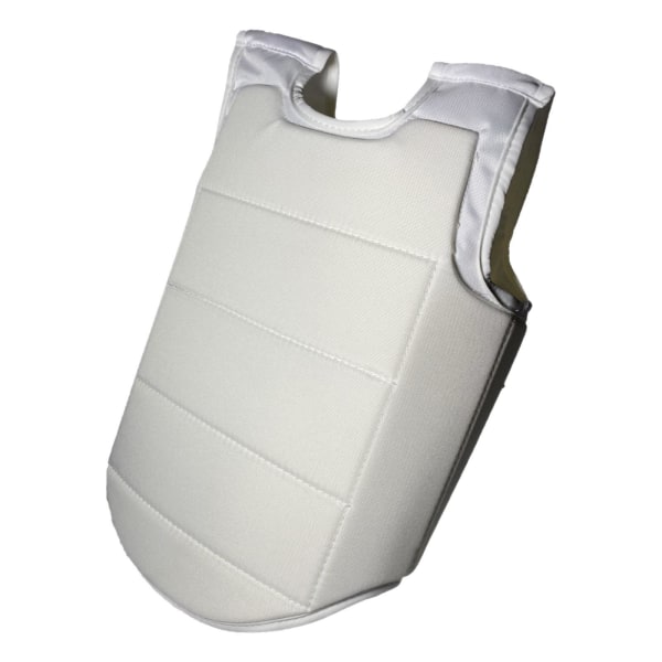 1/5 Karate Chest Protector Chest Guard Rib För Shield Armor White XS 1 Pc