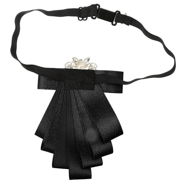 1/2/3/5 Brudgummen för män fluga Bröllopsfest Dansband Black 12 X 8.5cm 1Set