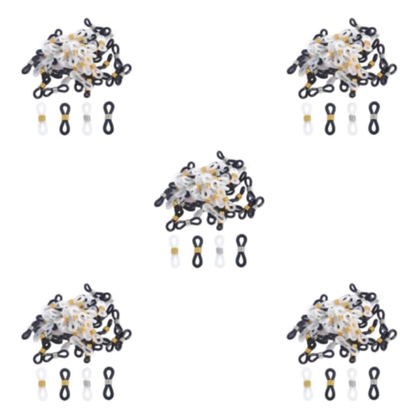 1/2/3/5 50 st Glasögon Glasögon Kedjeremshållare Loop Ends Type B 50 Pcs 5Set