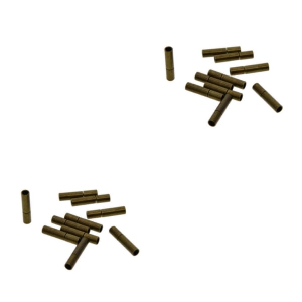 1/2/3 10 set 14x3 mm bajonett tryckspänne läder sladdändar 2Set
