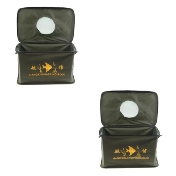 1/2 hopfällbar hopfällbar fiskehink Utomhuscampingfisk S 2Set