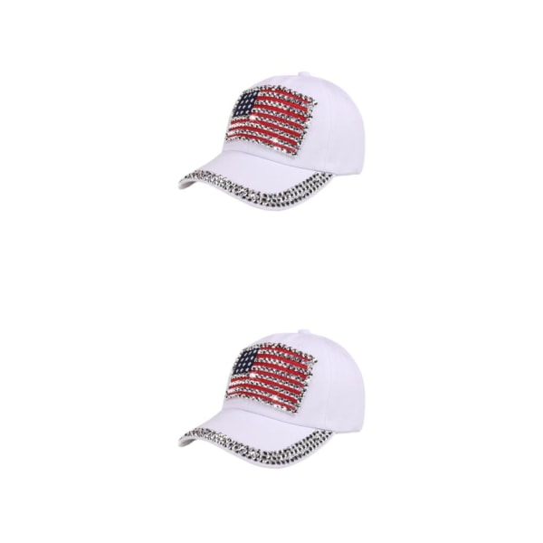1/2/3/5 polyester justerbar cap för solskydd i White 2Set