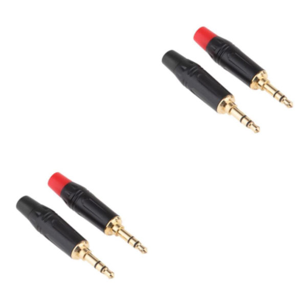 1/2/3/5 2 stycken 3,5 mm 3-poliga hanreparationshörlurar Ljudlödning 2Set