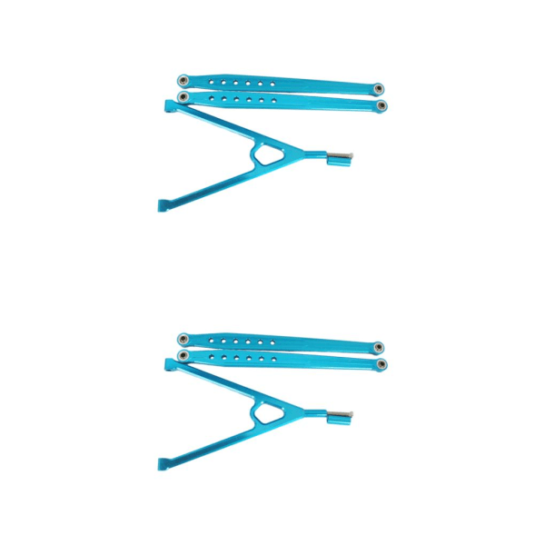 1/2/3/5 Aluminiumlegering Trigon Support Bar Bakre Support Bar För blue 2Set
