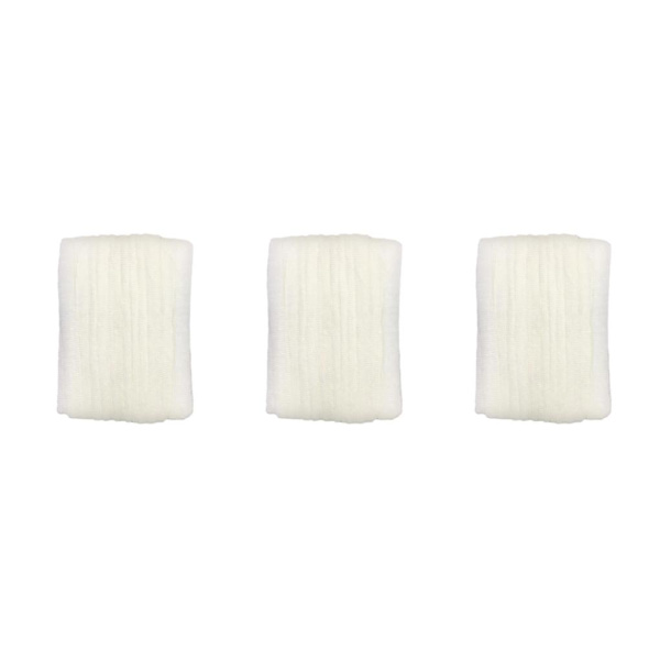 1/3/5 Löslig Pva Mesh Bait Storage Bag Tackleutrustning White 44mm 3Set