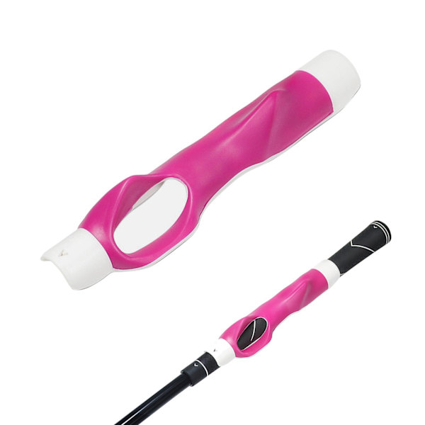 1/2 För Golf Swing Trainer Träningshjälp Anti För Slip Man Rose Red Length 15.5cm 1Set