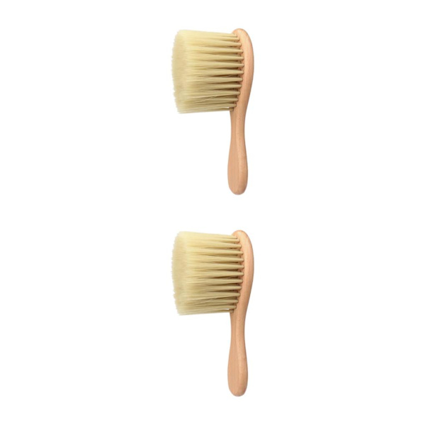 1/2/3 Barber Neck Brush Mjuk nylon för frisörskönhet Long Handle 2Set
