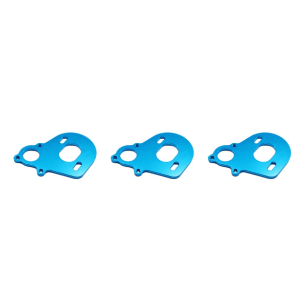 1/2/3 aluminiummotorfäste för AXIAL SCX10 hög precision blue 3Set