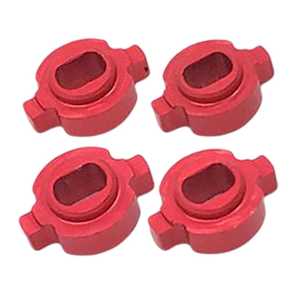1/2/3/5 paket med 4 kopplingskonverteringsadapter för Zero-Z 1/28 RC red inner dia 2x3mm 1Set