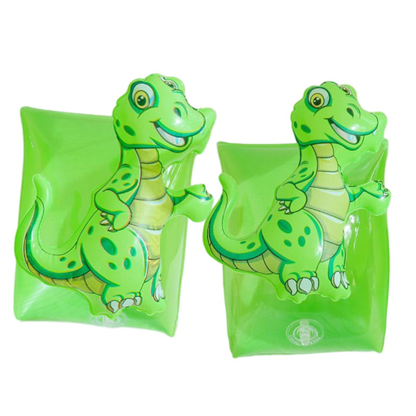 1/2/3/5 2x uppblåsbara armband för barn simärmar flyter Dinosaur 15x15x1cm 1Set