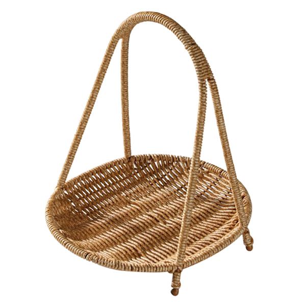 Handgjord Brickdekor Organizer för semesterfödelsedag Oval Single Tier Medium