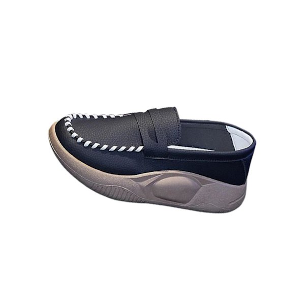 Casual Damskor Bekväma För Slip On Mjuk för Inomhus Black Size 37