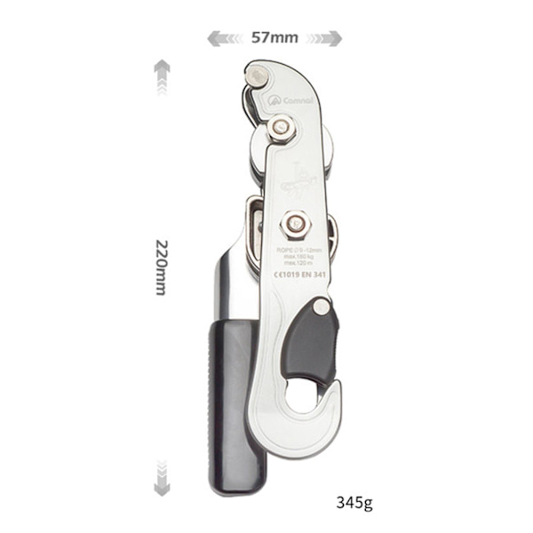 1/2/3 25KN bergsklättring Descender självbromsande repklämma 1 Pc