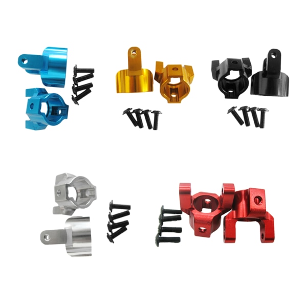 1/2/3/5 aluminium C-nav för AXIAL SCX10 högprecisionsaluminium red 5Set