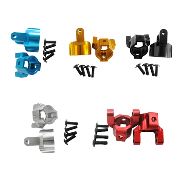 1/2/3/5 aluminium C-nav för AXIAL SCX10 högprecisionsaluminium yellow 1Set