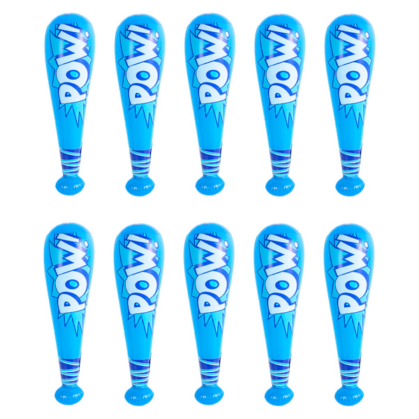 1/2/3/5 10-påse uppblåsbar baseboll - leksaker för barn och roliga spel Sky Blue 5PCS