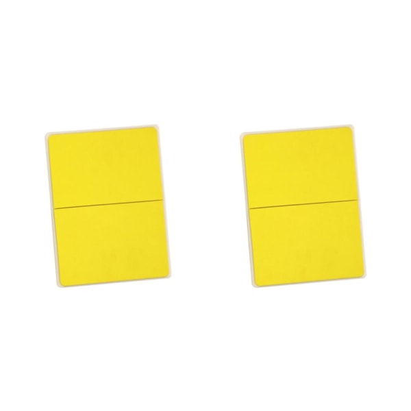 1/2/3 Återbrytbara slitstarka brädor för karate och taekwondo Yellow 1cm 2PCS