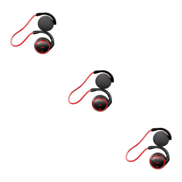 1/2/3 Bluetooth 5.0 Hörlurar Hörlurar HD-samtal DSP-brus Black Red Box size: 125x100x30mm 3Set
