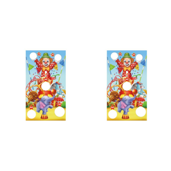 1/2/3 Återanvändbara speluppsättningar Banner Friends Interaction Toss Game Style B 2Set