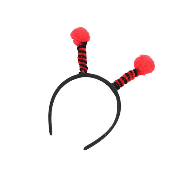 2/3/5 Bee Pannband Klä upp tentakel för födelsedagsfester Red Thick Strip 19cm×22cm 2Set