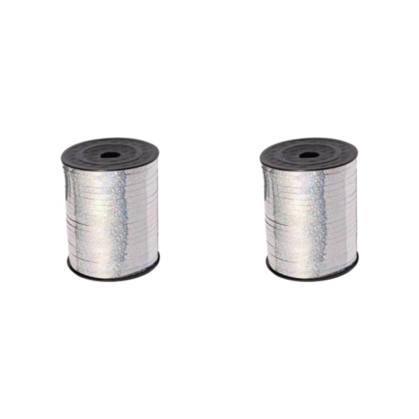 1/2/3/5 Golden Curled Ribbon Plast Robust och hållbar för silver ribbon Laser 2Set