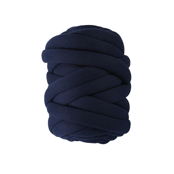 1/2/3/5 Chunky ullgarnfyllning Mjuk stickning för halsdukströja navy blue 12 to 14m 5Set