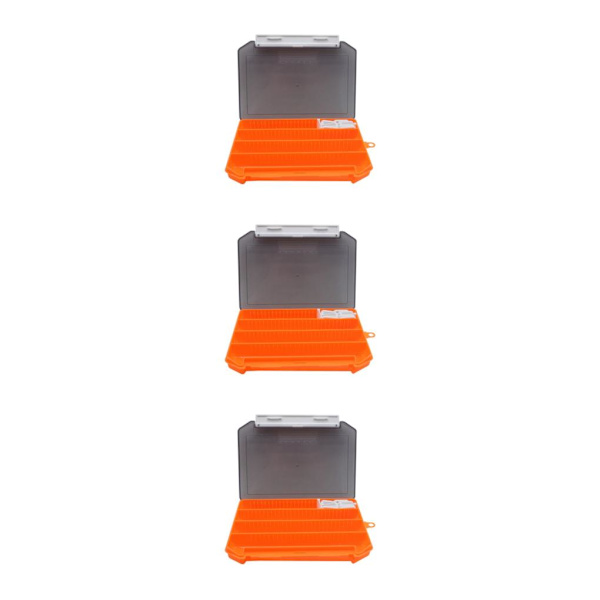 1/2/3 karp fiskeredskap Box organizer fiskepärlor Orange 20.5x14.5x3cm 3Set