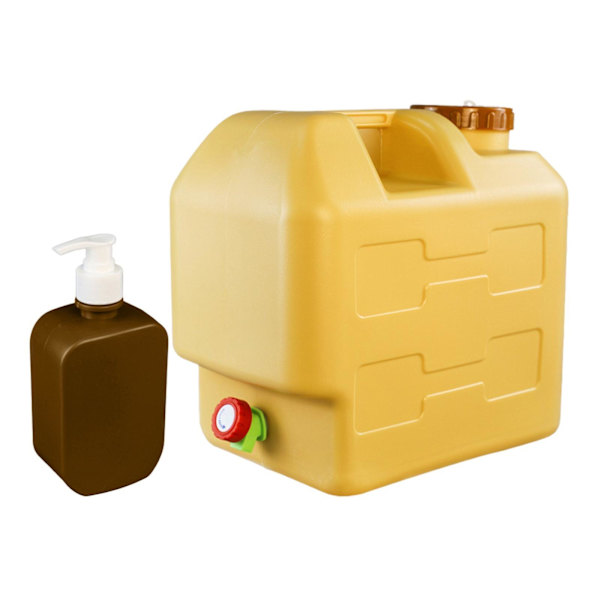 Nödvattentank Bärbar vattenmatsal med Yellow 20L