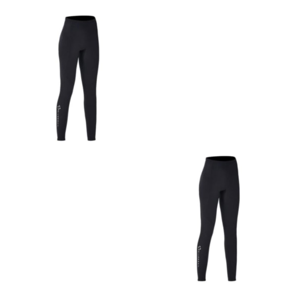 1/2/3 simdykarbyxor 2 mm neopren varm thermal våtdräkt Women XXL 2PCS