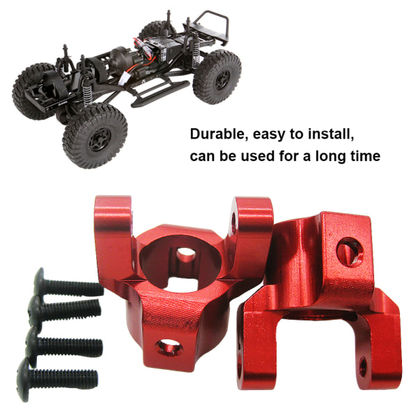 1/2/3/5 aluminium C-nav för AXIAL SCX10 högprecisionsaluminium red 1Set