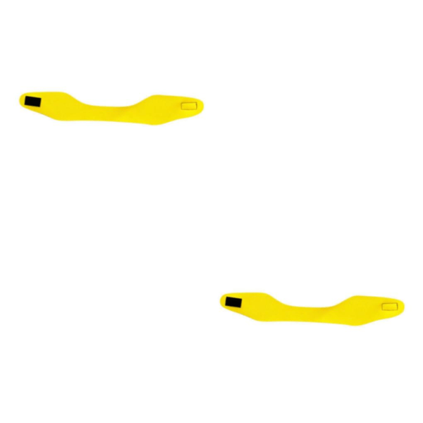 1/2/3/5 Barn/ Vuxen Simning Mjuk Neopren Öron Pannband Pannband Yellow Kids 51cm 2Set