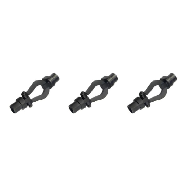 1/3/5 armbandsanslutningsspänne för utbyte av DIY-bearbetning Black Inner hole 0.52cm 3Set