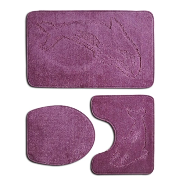1/2 3pack/lot Halkfri Chenille Badmatta Lätt att installera PJ210906-A001 1Set