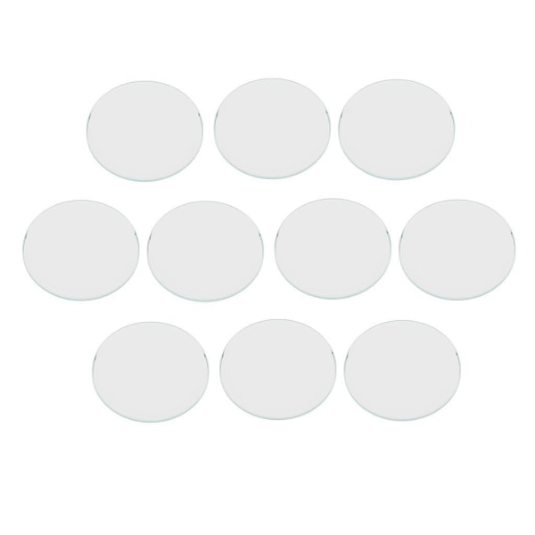 1/2/3/5 10 st 1 mm tjock platt watch Byt ut del Clear 24.5 1Set