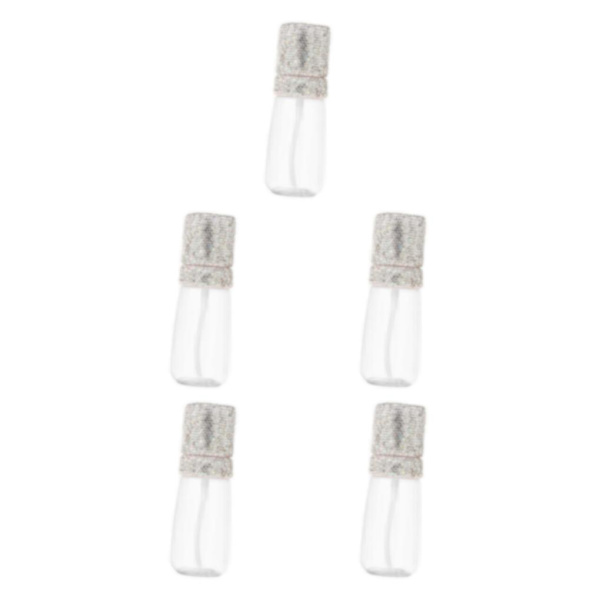 1/2/3/5 vätskebehållare 60 ml behållare Snygg liten resa White 12 x 4cm 5Set