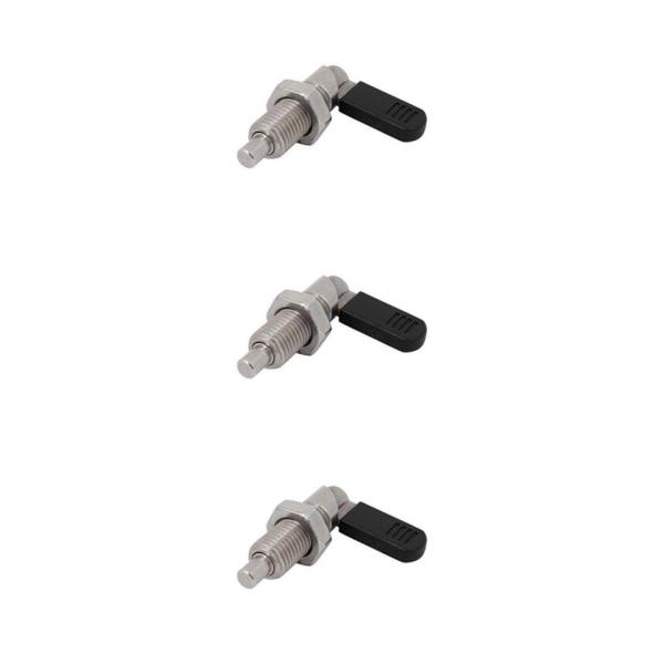 1/2/3/5 1x Indexeringskolvar L Typ Rostfria Låsbultar Fin Silver M16-6 3Set