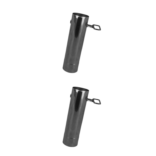 1/2/3/5 Långvarig spis Skorsten Tillbehör för matlagning och Regulating Chimney 2PCS