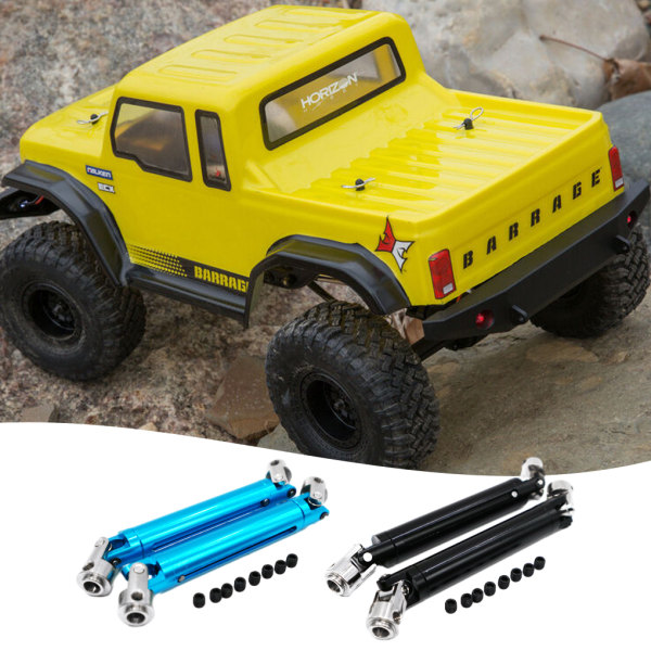 1/2/3/5 Center Drivaxel För ECX 1/12 Rc RGT136100 Aluminium red 1Set